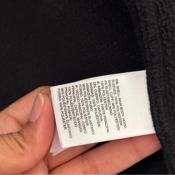 The North Face Women’s Small Black Hooded Jacket Recover Up, Lightweight - Picture 12 of 12